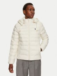Polo Ralph Lauren Kurtka zimowa 211958932003 Écru Relaxed Fit. Białe kurtki damskie Polo Ralph Lauren, na zimę, s, bez wzorów, z syntetyku, bez kaptura. Za 1,599.00 zł.