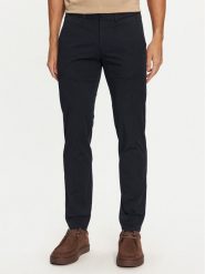 Marc O'Polo Chinosy 428 0189 10230 Granatowy Slim Fit. Niebieskie eleganckie spodnie męskie Marc O'Polo, m, bez wzorów, z bawełny. Za 279.99 zł.