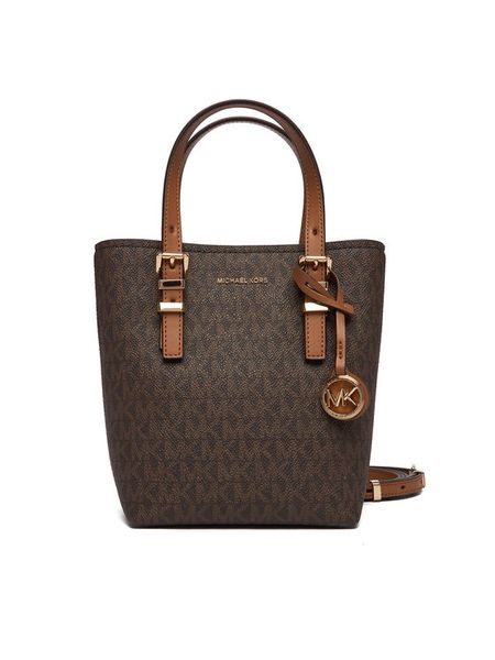 MICHAEL Michael Kors Torebka 32T5GQNC0B Brązowy. Brązowe listonoszki damskie MICHAEL Michael Kors, bez wzorów, ze skóry, bez dodatków. Za 859.99 zł.