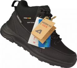 Buty trekkingowe męskie American Club Młodzieżowe buty zimowe trekkingowe American Club DWT232/24BL czarne 40. Czarna trekkingi męskie American CLUB, na zimę. Za 195.00 zł.