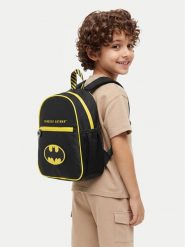 Batman Plecak CEO-ACCCS-AW26-234WBBAT Czarny. Czarne torby i plecaki dziecięce batman, z materiału. Za 99.99 zł.