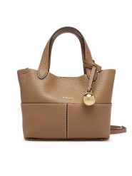 Furla Torebka Primrose M WB02226 HSF000 4489S Brązowy jasny. Brązowe torebki do ręki damskie Furla, bez wzorów, ze skóry, bez dodatków. Za 1,299.00 zł.