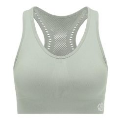 Biustonosz dla kobiet Dare 2B React Sports. Zielone obuwie sportowe damskie Dare 2b, bez wzorów, na fitness i siłownię. Za 99.99 zł.