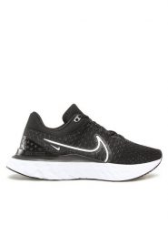 Nike Buty do biegania React Infinity Run Fk 3 DD3024 001 Czarny. Czarne obuwie sportowe damskie Nike, bez wzorów, z materiału, do biegania. Za 639.99 zł.