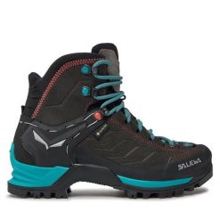 Trekkingi Salewa. Szare obuwie sportowe damskie Salewa, bez wzorów, z gore-texu, trekkingowe. Za 1,149.00 zł.