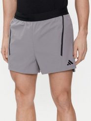Adidas Szorty sportowe D4T Pro Series Adistrong IT7519 Szary Regular Fit. Szare krótkie spodenki sportowe męskie Adidas, m, bez wzorów, z syntetyku, na fitness i siłownię. Za 199.99 zł.