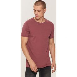 T-shirt z kieszonką - Bordowy. Czerwone t-shirty męskie House. Za 39.99 zł.