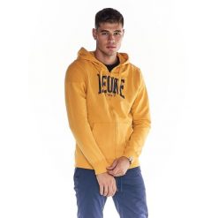 Męska zapinana na zamek bluza z kapturem Leone 1947 Apparel. Żółte buty sportowe męskie LEONE 1947 APPAREL, z tkaniny, bez zapięcia, na fitness i siłownię. W wyprzedaży za 154.80 zł.