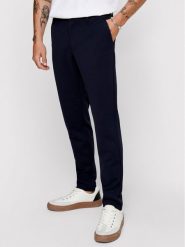 Only & Sons Chinosy Mark 22010209 Granatowy Slim Fit. Niebieskie eleganckie spodnie męskie Only & Sons, m, bez wzorów, z wiskozy. Za 149.99 zł.