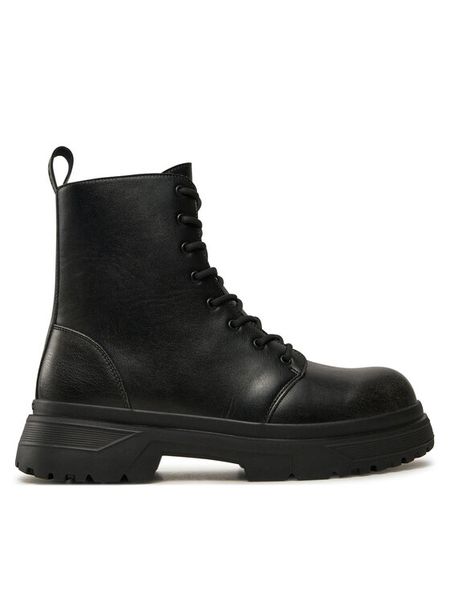 Guess Trapery Palermo Boot FMFPAL ELE11 Czarny. Czarne śniegowce i trapery męskie Guess, ze skóry, bez zapięcia. Za 389.99 zł.