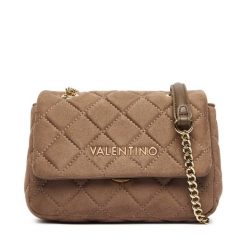Torebka Valentino. Brązowe torebki do ręki damskie Valentino, bez wzorów, bez dodatków. Za 589.99 zł.