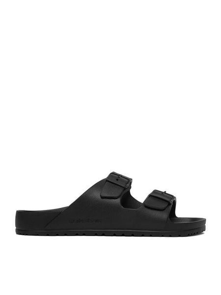 Quiksilver Klapki CEOWB-840240 Czarny. Czarne klapki męskie Quiksilver, z syntetyku. Za 129.99 zł.