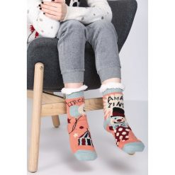 Pomarańczowe Skarpetki Hallucination. Skarpety damskie marki Born2be. Za 9.99 zł.