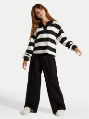 Coccodrillo Legginsy ZC4122701SGJ Czarny Slim Fit. Czarne legginsy dla dziewczynek COCCODRILLO, bez wzorów, z bawełny. Za 39.99 zł.