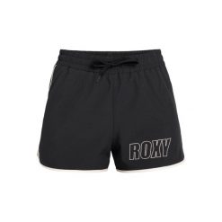 Dla Kobiety EVERYDAY FLOW Czarny. Brązowe szorty damskie Roxy, bez wzorów, z elastanu. Za 159.99 zł.