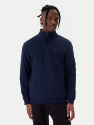 Tommy Jeans Bluza DM0DM20339 Granatowy Regular Fit. Niebieskie bluzy męskie Tommy Jeans, l, bez wzorów, z bawełny, bez kaptura. Za 369.99 zł.