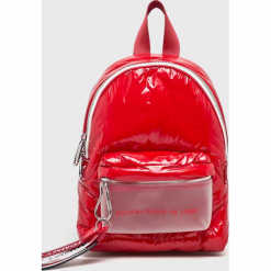 Tommy Jeans - Plecak. Różowe plecaki damskie Tommy Jeans, z jeansu. Za 359.90 zł.
