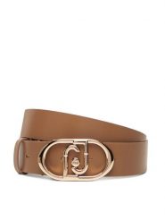 Liu Jo Pasek Damski Hips Belt 3,5 Cm AF5242 P0062 Beżowy. Brązowe paski damskie Liu Jo, bez wzorów, ze skóry. Za 359.99 zł.