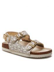 MICHAEL KORS KIDS Sandały MK100988 Beżowy. Brązowe sandały dziewczęce MICHAEL KORS KIDS, ze skóry, bez zapięcia. Za 229.99 zł.