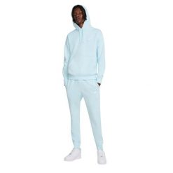 Bluza Z Polaru Dla Dorosłych Unisex Sportswear Club. Białe bluzy męskie Nike, m, bez wzorów, z bawełny, z kapturem. Za 334.15 zł.