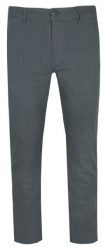 Męskie Spodnie Bawełniane (Chinos) - Pako Jeans - Ciemny Popiel. Spodnie materiałowe męskie Pako Jeans, m, bez wzorów, z bawełny. Za 199.00 zł.