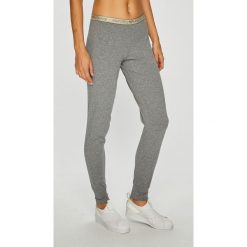 Emporio Armani - Legginsy. Szare legginsy damskie Emporio Armani. W wyprzedaży za 199.90 zł.