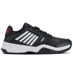 Buty tenisowe K-Swiss Court Express HB. Czarne buty sportowe męskie K-SWISS, bez zapięcia, tenisowe. W wyprzedaży za 261.00 zł.
