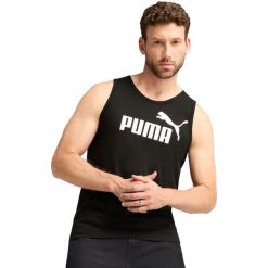 Podkoszulek Puma Ess No. 1 Logo Tank, Mężczyźni. Czarne buty sportowe męskie Puma, m, bez wzorów, z bawełny, sportowe, bez kołnierzyka. Za 140.00 zł.