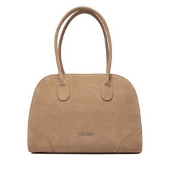 Torebka GINO ROSSI. Brązowe torebki do ręki damskie Gino Rossi, bez wzorów, klasyczne, bez dodatków. Za 479.99 zł.