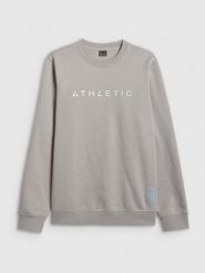 4F Bluza dresowa nierozpinana bez kaptura męska - szara S. Szare bluzy męskie 4f, m, bez wzorów, z dresówki, bez kaptura. Za 159.99 zł.