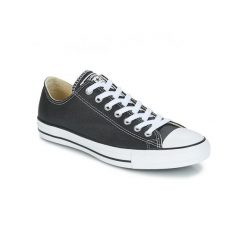 Buty na co dzień trampki unisex CONVERSE ALL STAR niskie skóra. Czarne obuwie sportowe damskie Converse, bez wzorów, ze skóry, trekkingowe, Converse All Star. Za 265.99 zł.