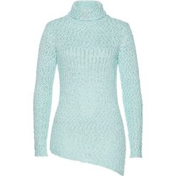 Sweter bonprix pastelowy miętowy - srebrny. Swetry damskie marki KALENJI. Za 99.99 zł.