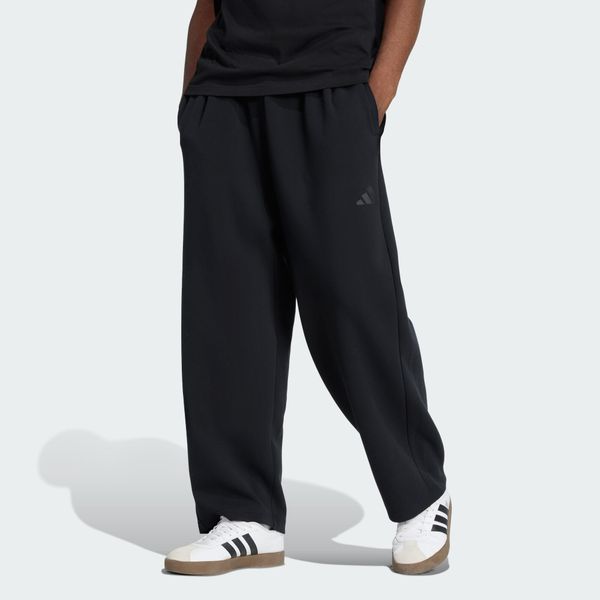 Spodnie z prostymi nogawkami Soft Lux. Czarne buty sportowe męskie Adidas, l, bez wzorów, z bawełny, na fitness i siłownię. Za 349.00 zł.