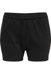 Szorty damskie Hummel Red Basic. Czarne szorty sportowe damskie Hummel, na wiosnę, l, bez wzorów, z bawełny, klasyczne, z standardowym stanem, na fitness i siłownię. Za 135.50 zł.
