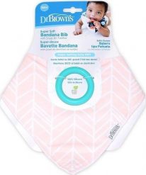 Dr Browns Chustka Śliniak Z Gryzakiem 3m+ Dr. Brown's. Brązowe śliniaki dla dzieci Dr. Brown's, bez wzorów. Za 35.99 zł.