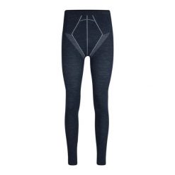 Legginsy Falke Wool-Tech. Niebieskie legginsy sportowe męskie Falke, xl, bez wzorów, z dzianiny, długie. Za 475.50 zł.