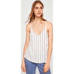 Mango - Top Cari. Szare topy damskie Mango, bez rękawów. Za 69.90 zł.