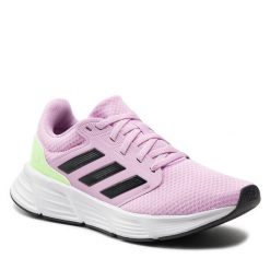 Buty do biegania adidas. Fioletowe obuwie sportowe damskie Adidas, bez wzorów, do biegania. Za 199.99 zł.
