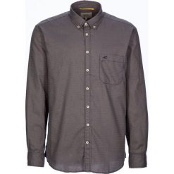 Koszula "Jack" - Regular fit - w kolorze beżowo-granatowym. Niebieskie koszule męskie Camel Active, m, bez wzorów, z bawełny, bez kołnierzyka, bez ramiączek. W wyprzedaży za 87.95 zł.