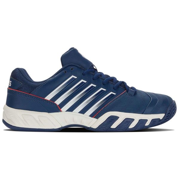 Kswiss Bigshot Light 4 Blue White 6989418. Niebieskie buty sportowe męskie K-SWISS, z materiału, bez zapięcia. Za 655.00 zł.