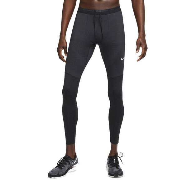 Spodnie treningowe męskie Nike Phenom Elite. Czarne legginsy sportowe męskie Nike, m, bez wzorów, do biegania. Za 466.00 zł.