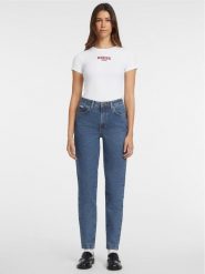 Guess Jeans Jeansy W4YA0D D5CC3 Niebieski Relaxed Fit. Niebieskie jeansy damskie Guess Jeans. Za 249.99 zł.