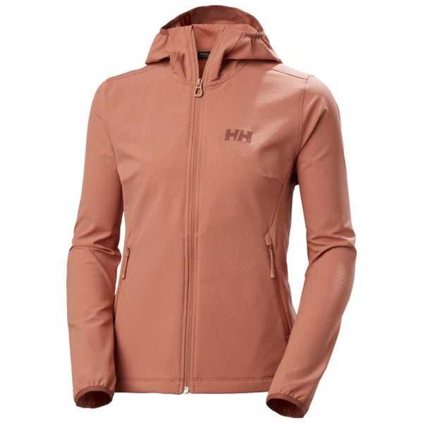 Kurtka przeciwdeszczowa damska Helly Hansen Cascade Shield. Brązowe kurtki sportowe damskie Helly Hansen, bez wzorów, bez kaptura, trekkingowe. Za 723.50 zł.