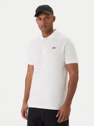 Reebok Polo Breen RK25562CCM Biały Regular Fit. Białe koszulki polo męskie Reebok, m, bez wzorów, z bawełny, bez ramiączek. Za 149.99 zł.