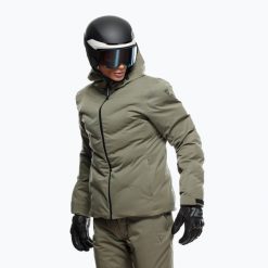 Kurtka narciarska męska Dainese Etesia Aense-Dry four. Zielone kurtki męskie Dainese, m, bez wzorów, z elastanu, bez kaptura, narciarskie. Za 1,329.00 zł.