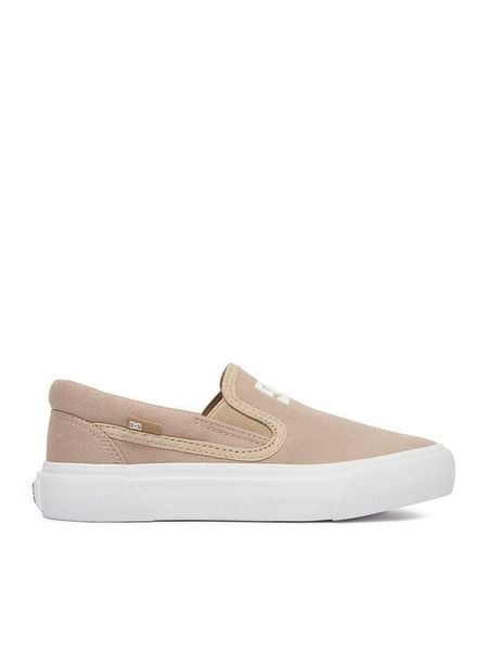 DC Shoes Tenisówki CEO-LEA-BDB-DC006-CH Beżowy. Brązowe buty sportowe chłopięce DC Shoes, bez wzorów, z materiału, bez zapięcia, tenisowe. Za 99.99 zł.