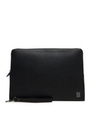 Calvin Klein Etui na tablet Emblem Hw Laptop Sleeve LV04D1171G Czarny. Czarne torby na laptopa męskie Calvin Klein, bez wzorów, ze skóry. Za 369.99 zł.