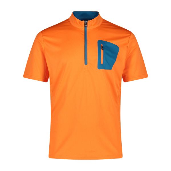 Koszulka CMP Freebike. Brązowe koszulki sportowe męskie CMP, m, bez wzorów, bez kołnierzyka, bez ramiączek, trekkingowe. Za 209.00 zł.