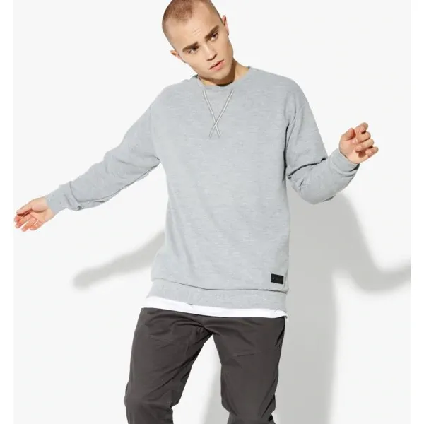 Confront Bluza Topaz , szary, rozmiar XL. Szare bluzy męskie Confront, m, bez wzorów, z materiału, bez kaptura. W wyprzedaży za 69.99 zł.