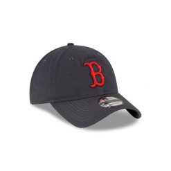 Czapka z daszkiem New Era Boston Red Sox 9TWENTY MLB Core Classic. Szare czapki i kapelusze męskie New Era, bez wzorów, sportowe. Za 186.50 zł.